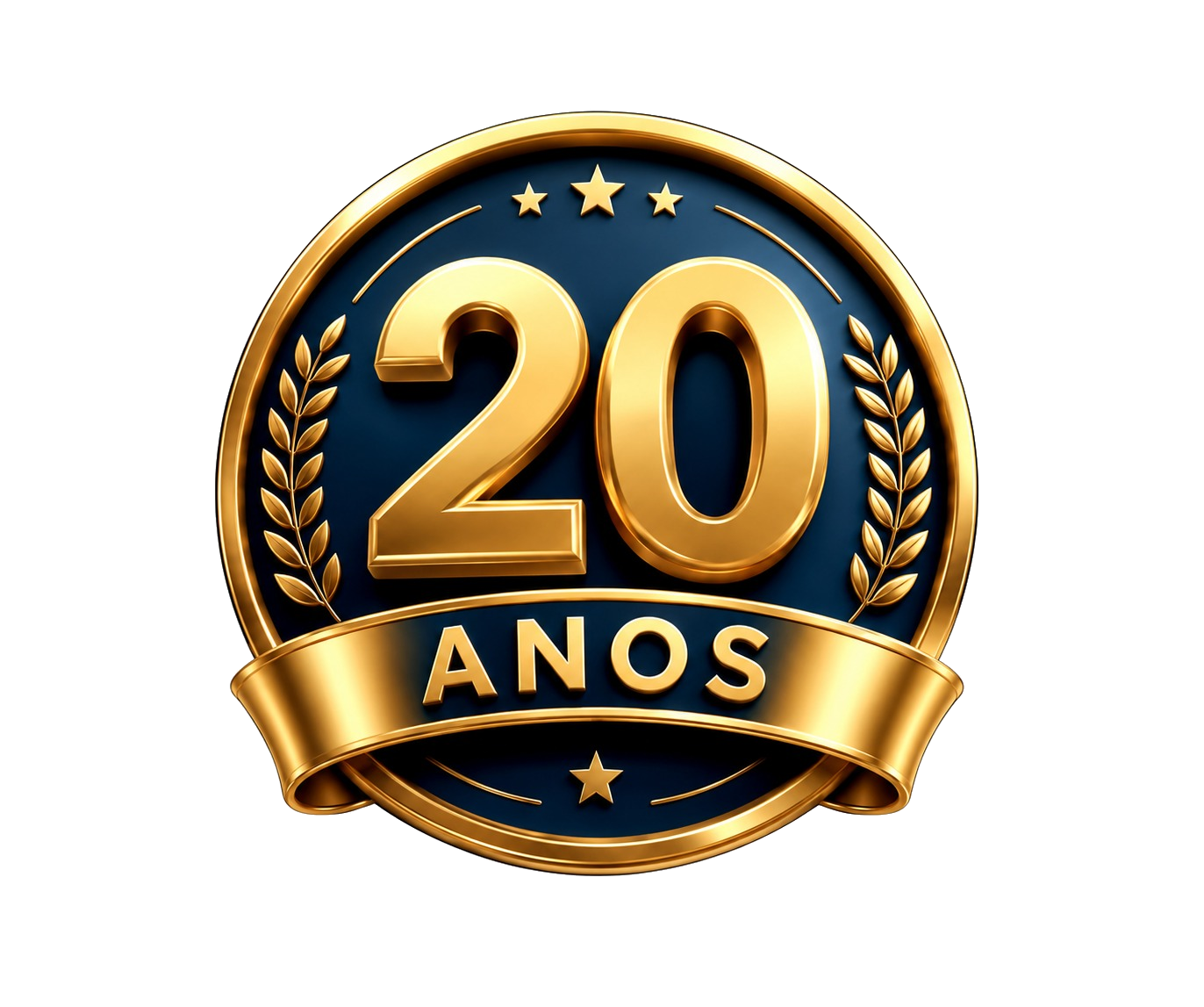 Selo 20 anos de história NetParque